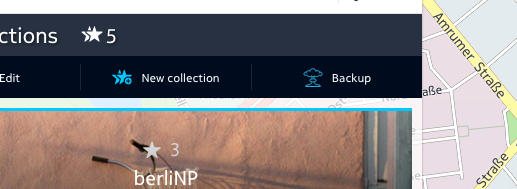 Backup Feature on Collection Tab